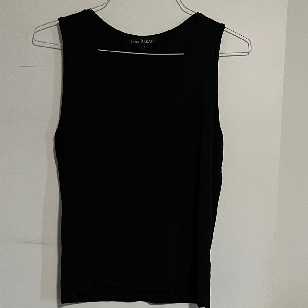 Lisa Bayay Classic Black Tank Top
